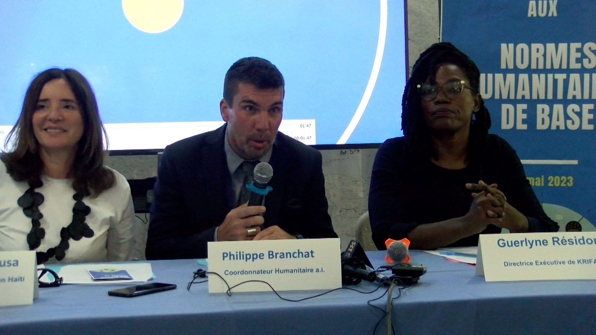 Lancement de la campagne nationale de sensibilisation aux normes humanitaires de base en Haïti par l’OCHA